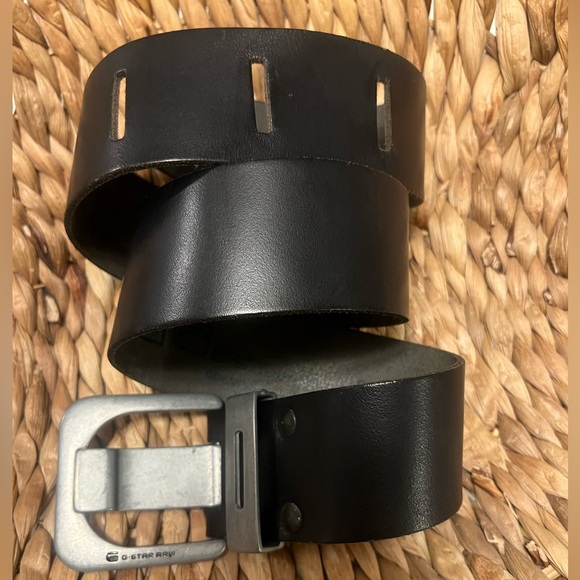 G-Star Other - G-Star Raw leather Belt medium black